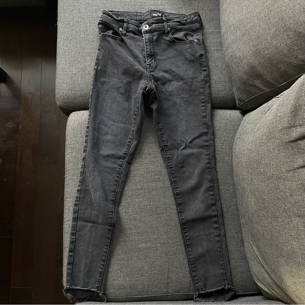 Frank + Oak Black Skinny Jeans